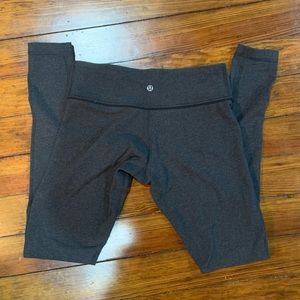 Lululemon grey cotton leggings